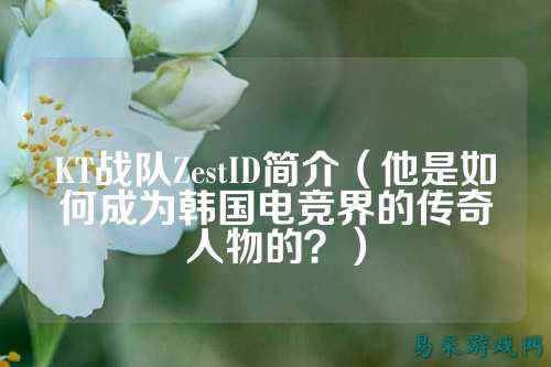 KT战队ZestID简介（他是如何成为韩国电竞界的传奇人物的？）