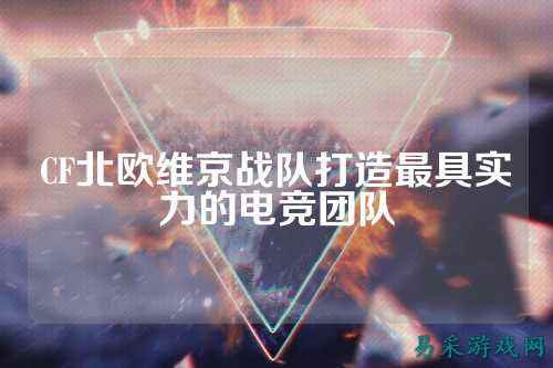 CF北欧维京战队打造最具实力的电竞团队
