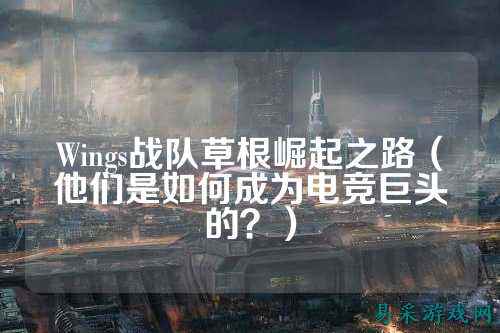 Wings战队草根崛起之路（他们是如何成为电竞巨头的？）