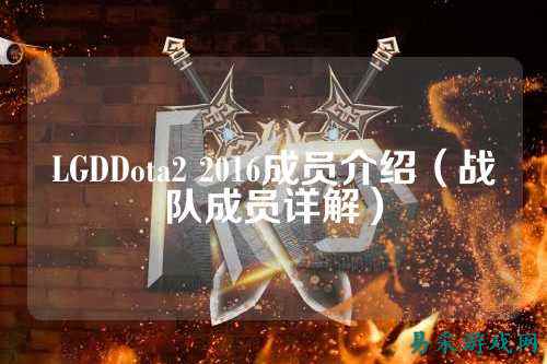 LGDDota2 2016成员介绍(战队成员详解)