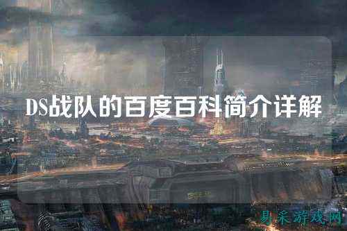 DS战队的百度百科简介详解