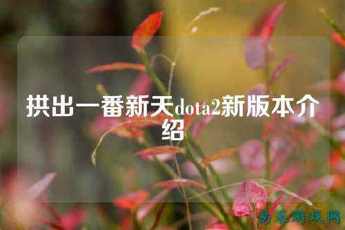 拱出一番新天dota2新版本介绍