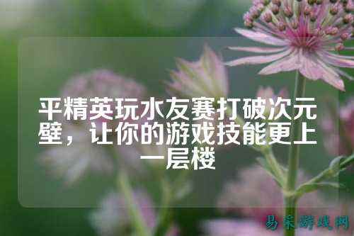 平精英玩水友赛打破次元壁，让你的游戏技能更上一层楼
