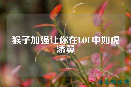 猴子加强让你在LOL中如虎添翼