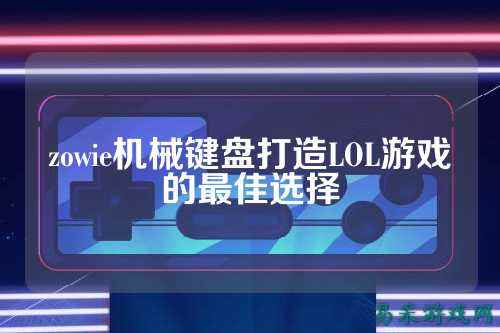 zowie机械键盘打造LOL游戏的最佳选择