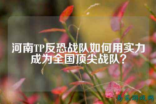 河南TP反恐战队如何用实力成为全国顶尖战队？