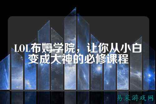 LOL布姆学院,让你从小白变成大神的必修课程