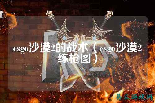 csgo沙漠2的战术（csgo沙漠2练枪图）