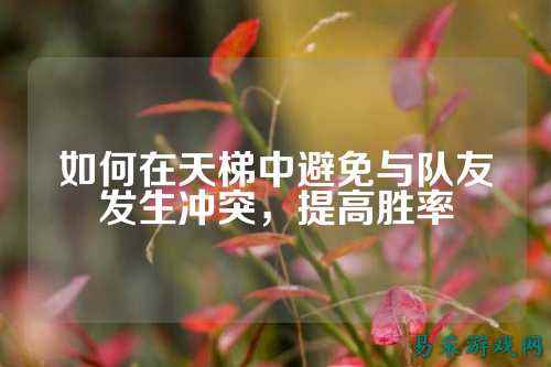 如何在天梯中避免与队友发生冲突,提高胜率