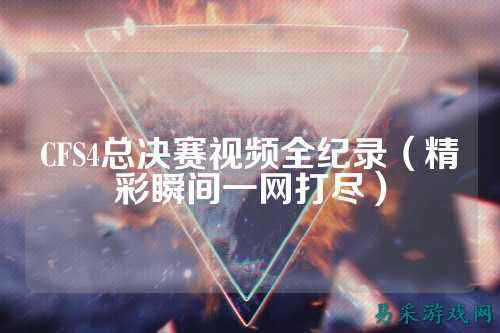CFS4总决赛视频全纪录(精彩瞬间一网打尽)