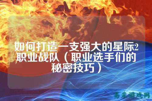 如何打造一支强大的星际2职业战队（职业选手们的秘密技巧）