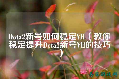 Dota2新号如何稳定VH(教你稳定提升Dota2新号VH的技巧)