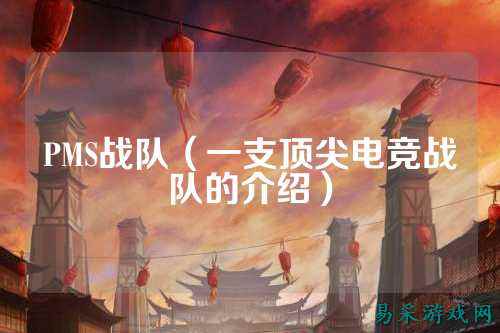 PMS战队（一支顶尖电竞战队的介绍）