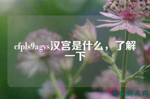 cfpls9agvs汉宫是什么，了解一下