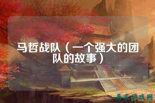 马哲战队（一个强大的团队的故事）