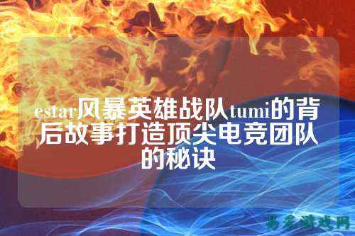 estar风暴英雄战队tumi的背后故事打造顶尖电竞团队的秘诀