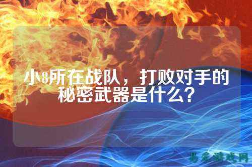 小8所在战队，打败对手的秘密武器是什么？