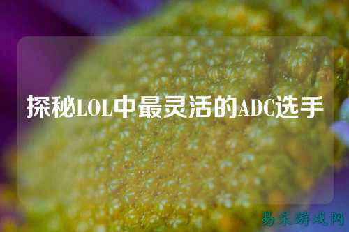 探秘LOL中最灵活的ADC选手