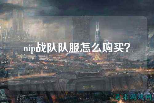 nip战队队服怎么购买？