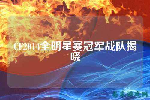 CF2014全明星赛冠军战队揭晓