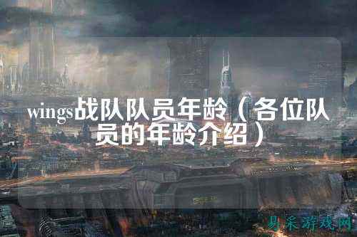 wings战队队员年龄（各位队员的年龄介绍）