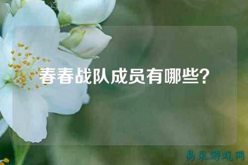 春春战队成员有哪些？