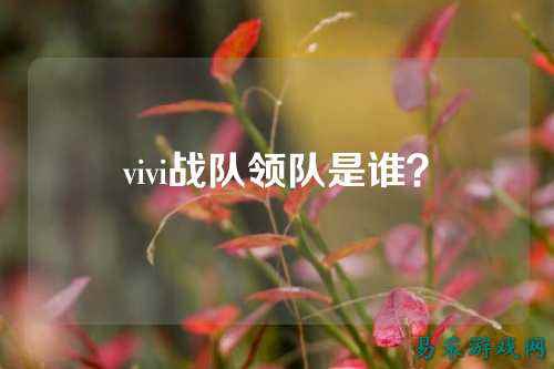 vivi战队领队是谁？