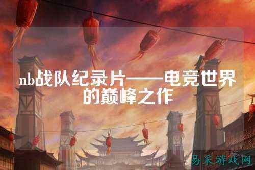 nb战队纪录片——电竞世界的巅峰之作
