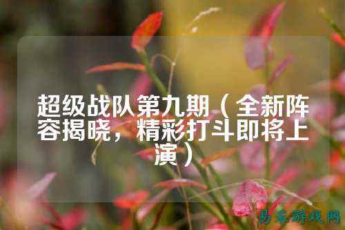 超级战队第九期（全新阵容揭晓，精彩打斗即将上演）