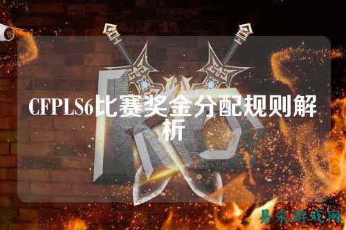 CFPLS6比赛奖金分配规则解析