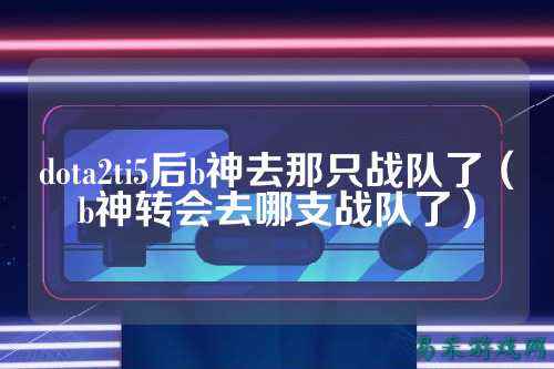 dota2ti5后b神去那只战队了（b神转会去哪支战队了）