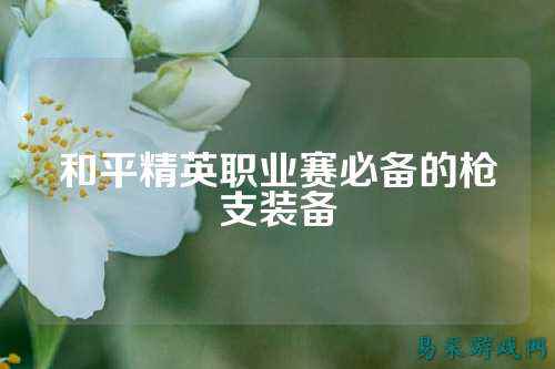 和平精英职业赛必备的枪支装备