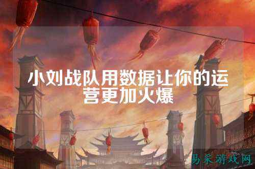 小刘战队用数据让你的运营更加火爆