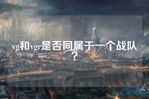 vg和vgr是否同属于一个战队？