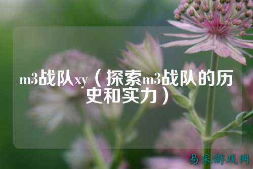 m3战队xy（探索m3战队的历史和实力）