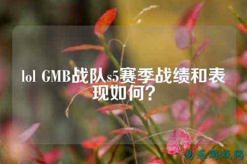 lol GMB战队s5赛季战绩和表现如何?
