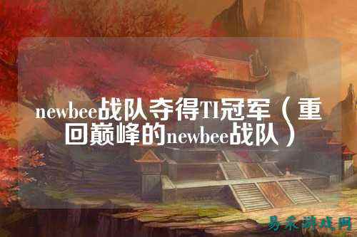 newbee战队夺得TI冠军（重回巅峰的newbee战队）