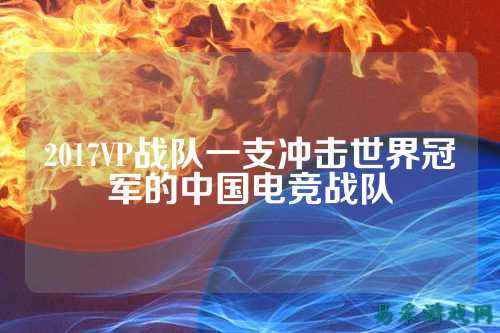 2017VP战队一支冲击世界冠军的中国电竞战队