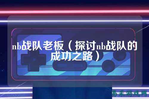 nb战队老板（探讨nb战队的成功之路）