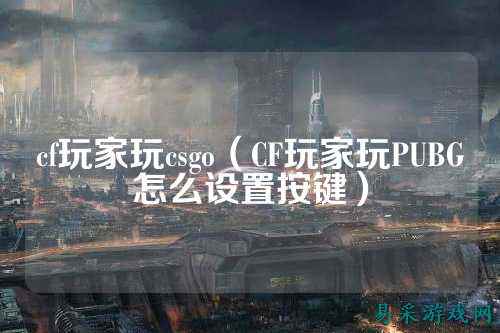 cf玩家玩csgo(CF玩家玩PUBG怎么设置按键)
