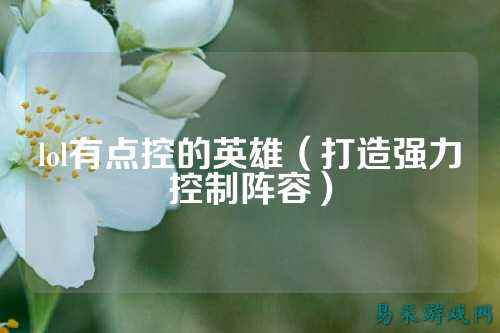 lol有点控的英雄(打造强力控制阵容)