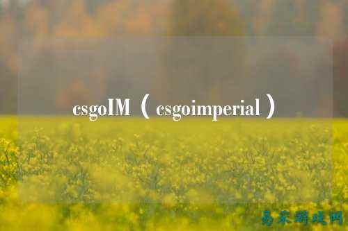 csgoIM（csgoimperial）