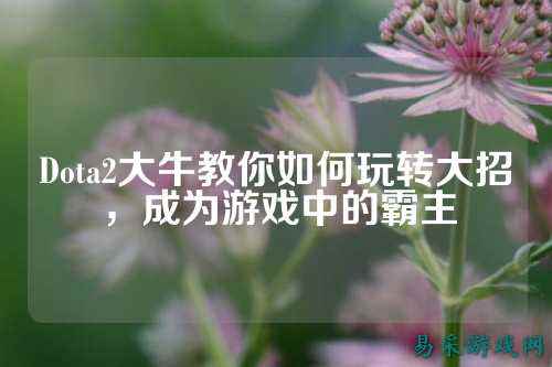 Dota2大牛教你如何玩转大招，成为游戏中的霸主