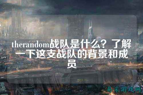 therandom战队是什么？了解一下这支战队的背景和成员