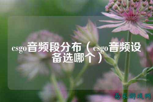 csgo音频段分布（csgo音频设备选哪个）