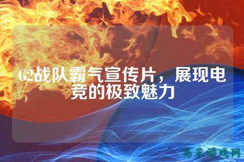 G2战队霸气宣传片,展现电竞的极致魅力