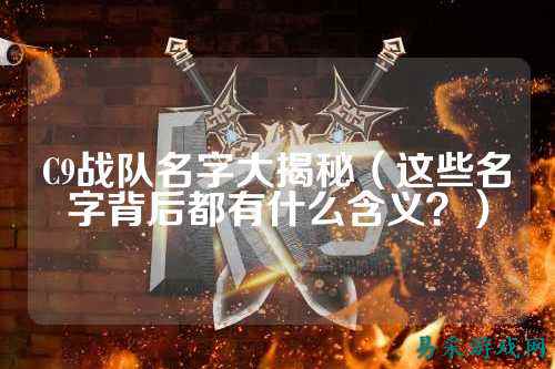 C9战队名字大揭秘(这些名字背后都有什么含义?)