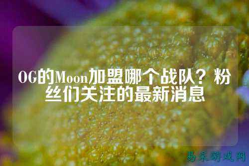 OG的Moon加盟哪个战队？粉丝们关注的最新消息