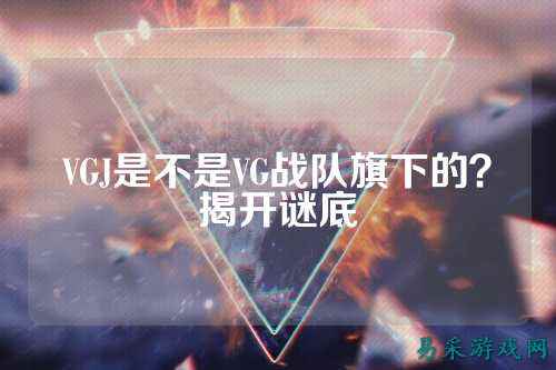 VGJ是不是VG战队旗下的?揭开谜底