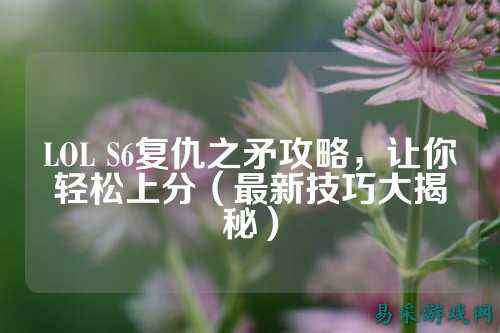 LOL S6复仇之矛攻略,让你轻松上分(最新技巧大揭秘)